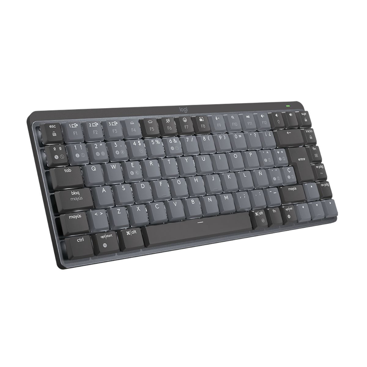 Teclado Mecanico Bluetooth Retroiluminado MX Mini Negro Logitech