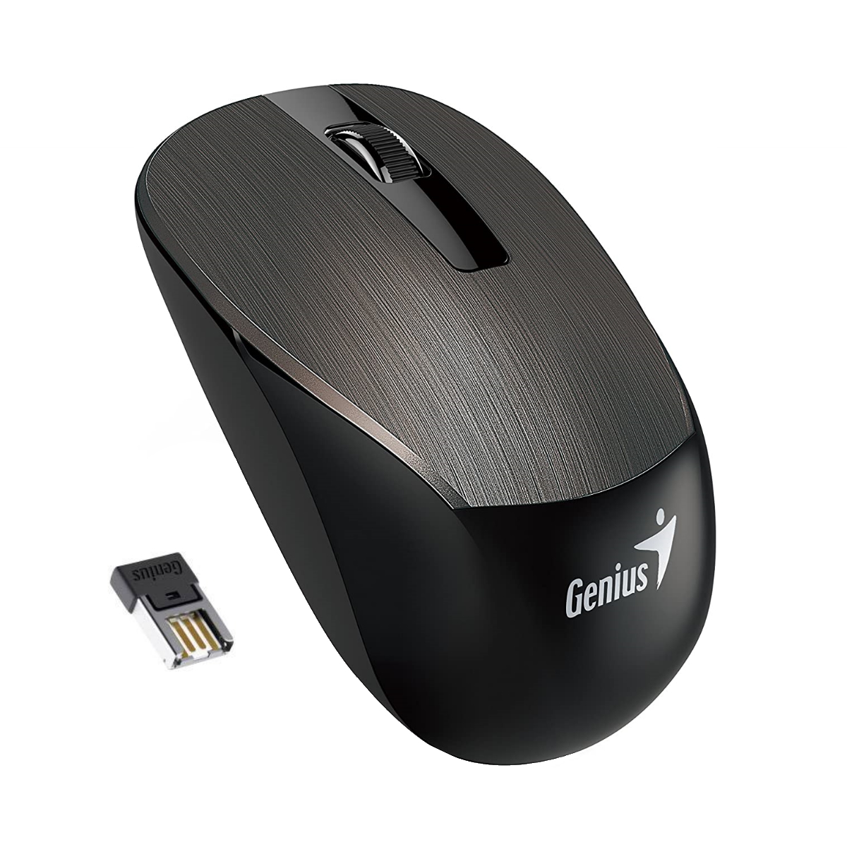 Mouse Inalambrico Nx-7015 1200 DPI Chocolate Genius