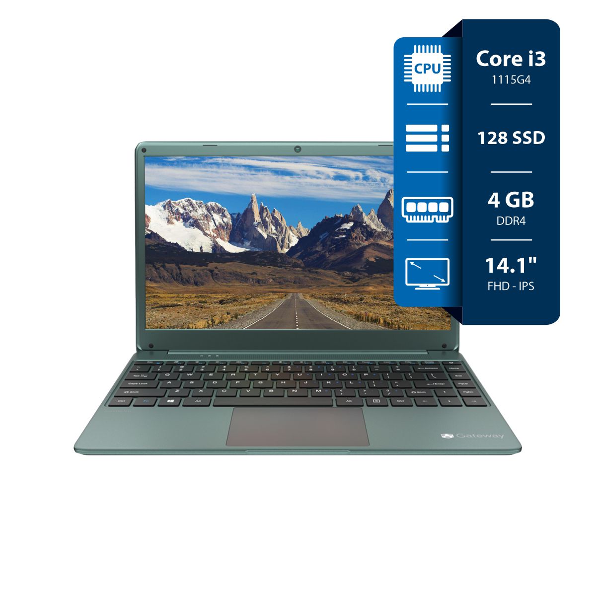 Notebook Acer Gateway I3 1115G4 - 4GB - 128SSD - 14