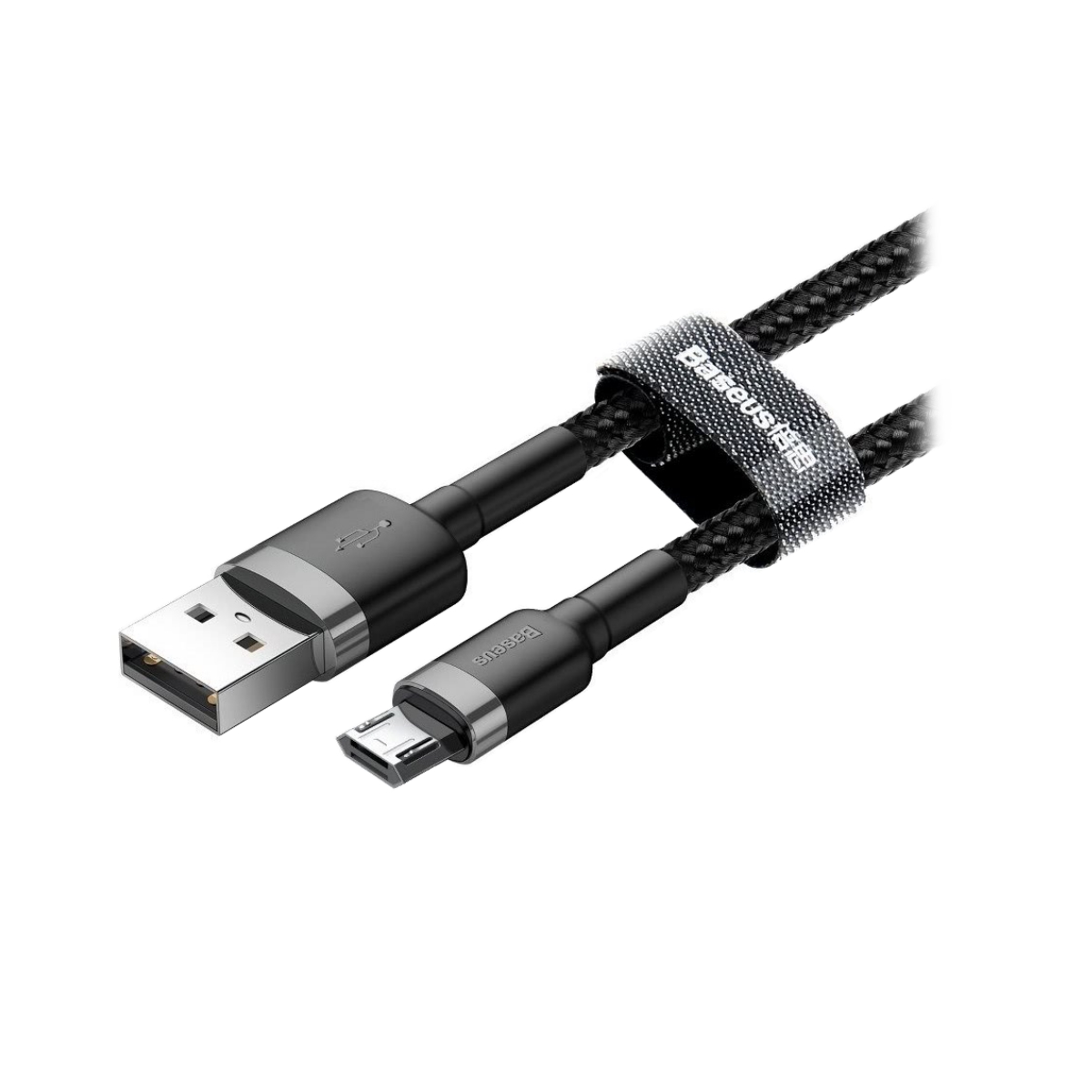 Cable MicroUSB a USB 3m Mallado 2A BaseUs