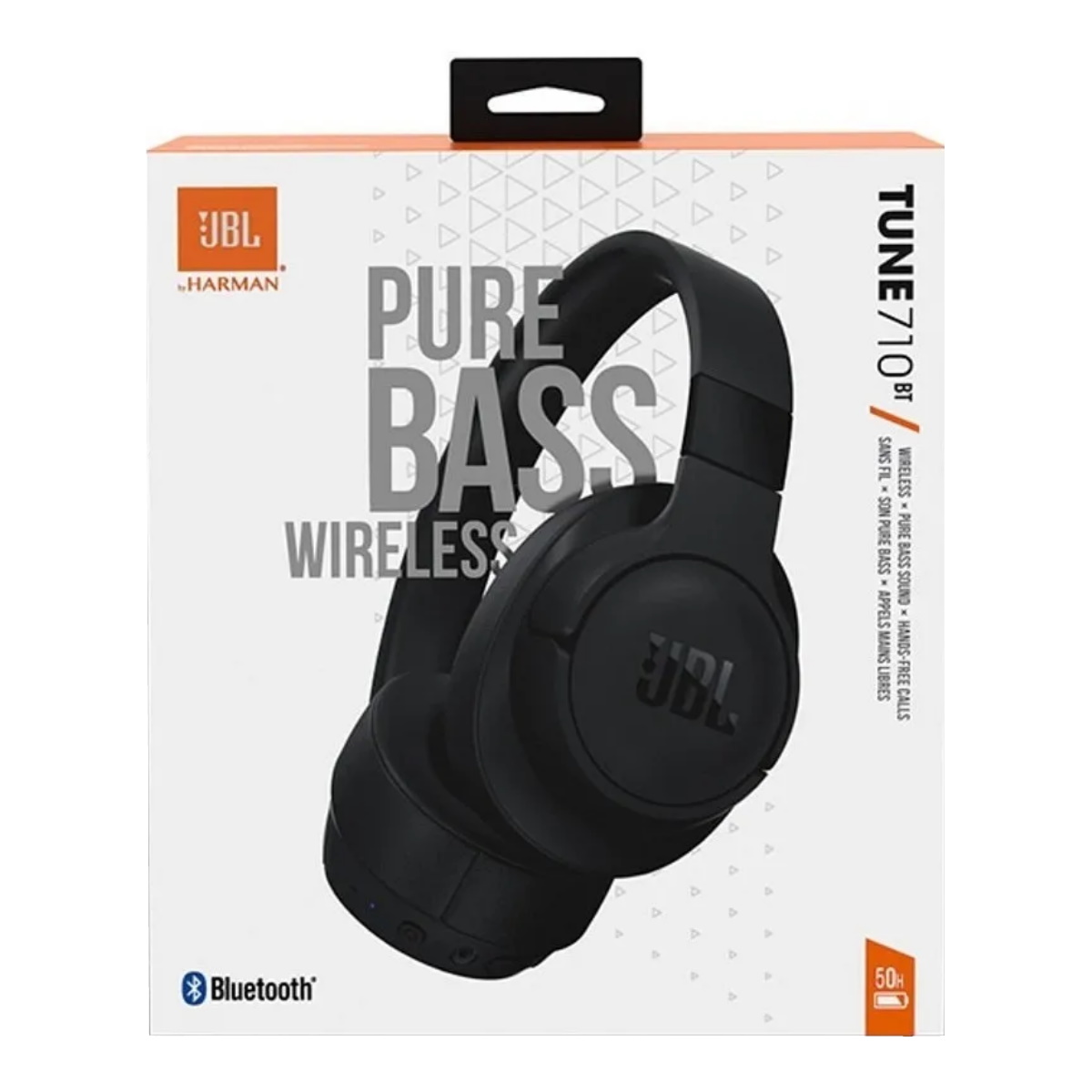 Auriculares Bluetooth Vincha Tune 710 Negro Jbl