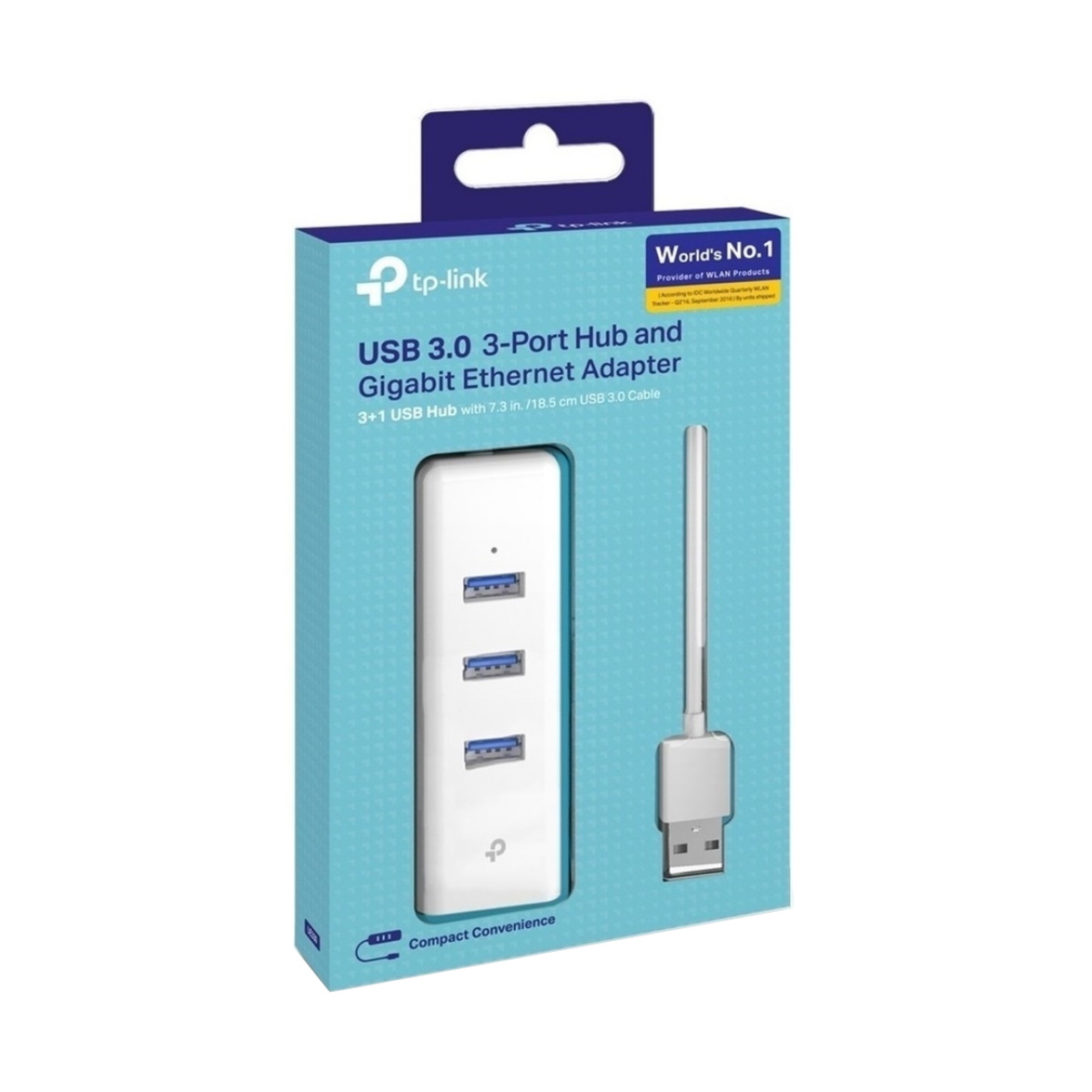 Placa De Red Usb Ue330 3.0 Gigabit Hub Tp-link