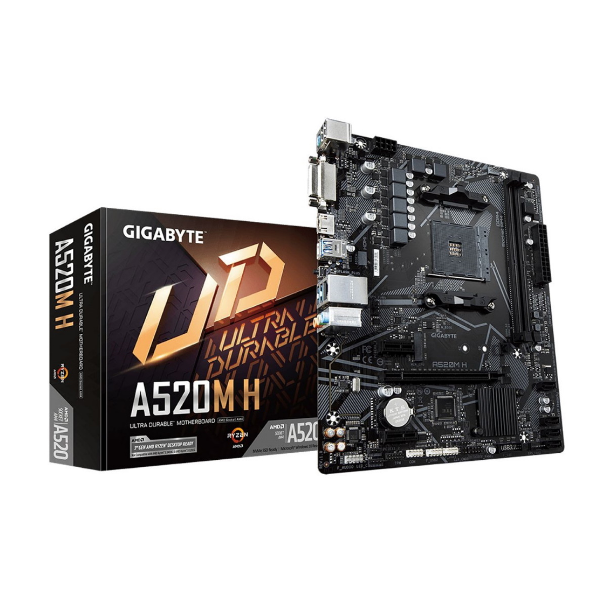 Mother A520M-H Amd DDR4 Gigabyte