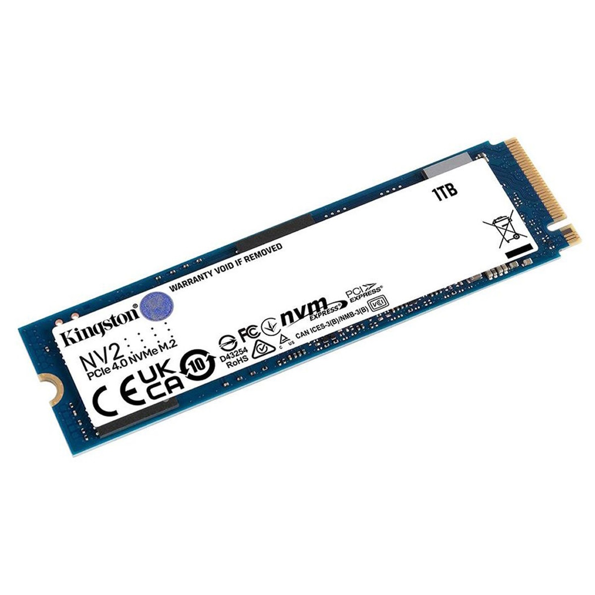 Disco Solido SSD M.2 NVMe PCIe 1TB Kingston