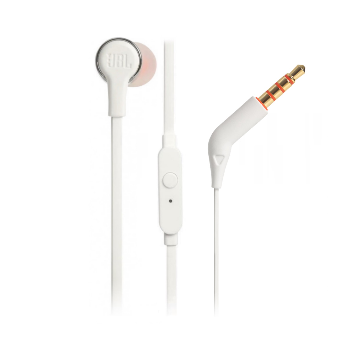 Auriculares Cable In Ear Tune 210 Blanco C/ Gris Jbl