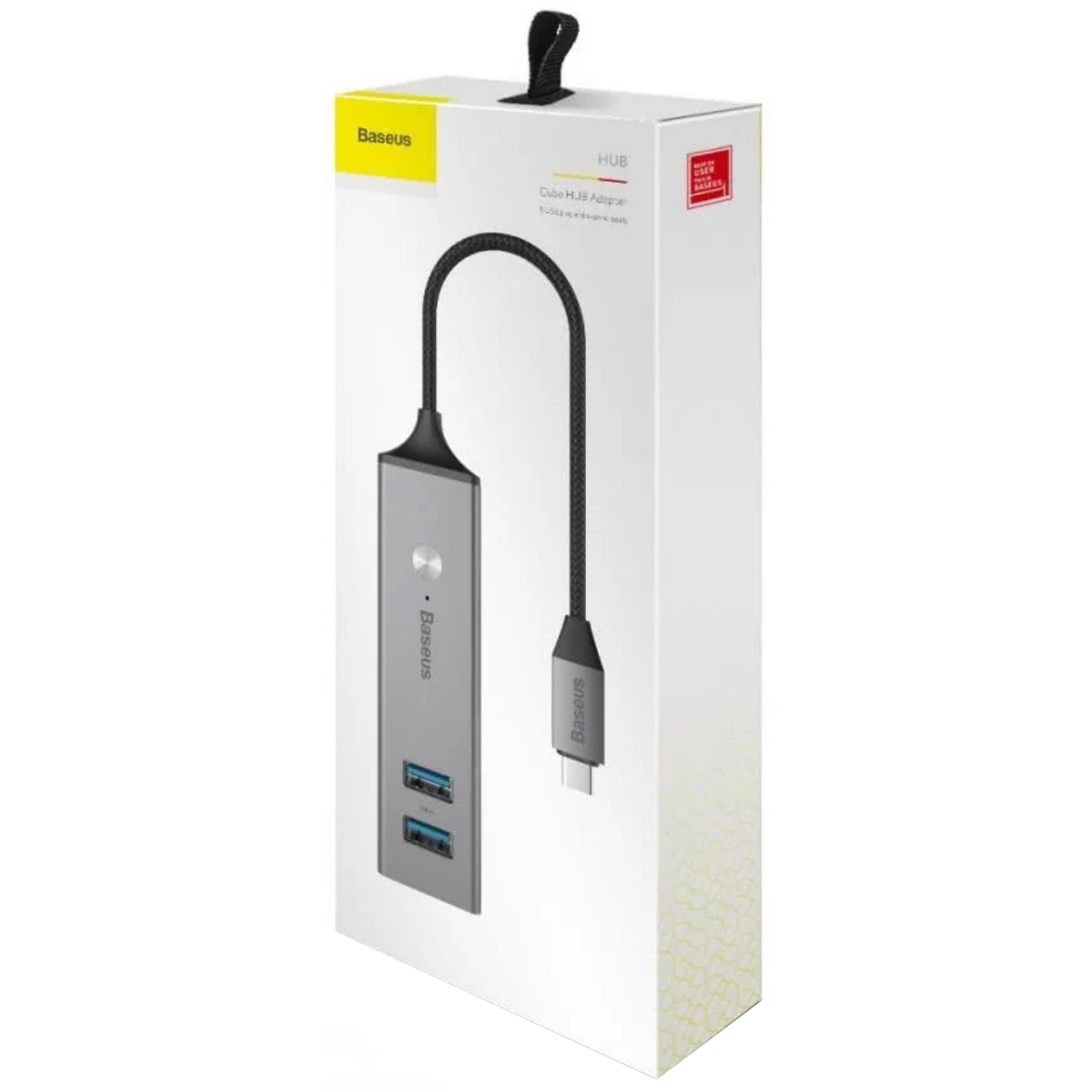 Hub USB C / USB 3.0 x3 + USB 2.0 x2 BaseUs