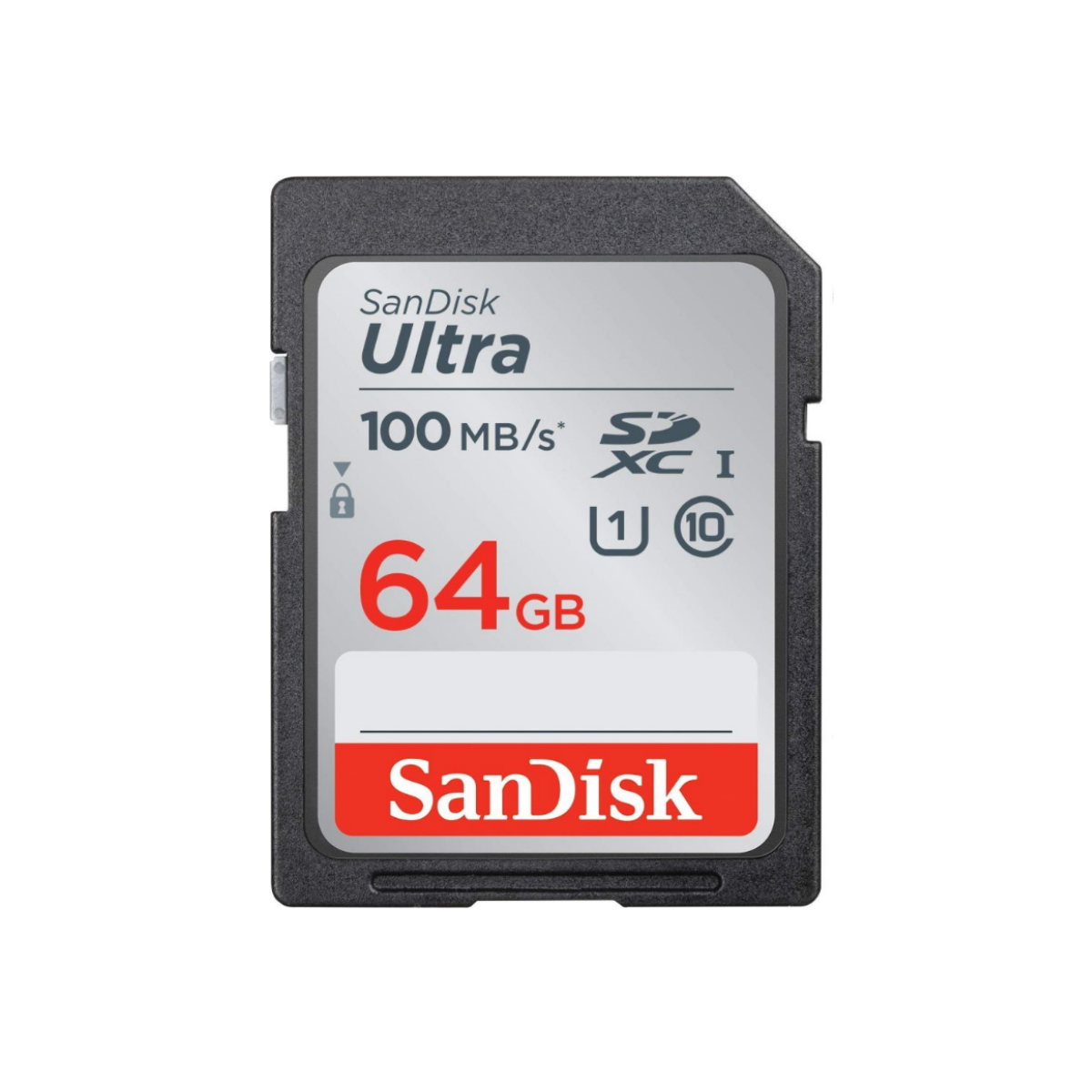 Memoria SD 64GB Ultra Clase 100mb/s Sandisk