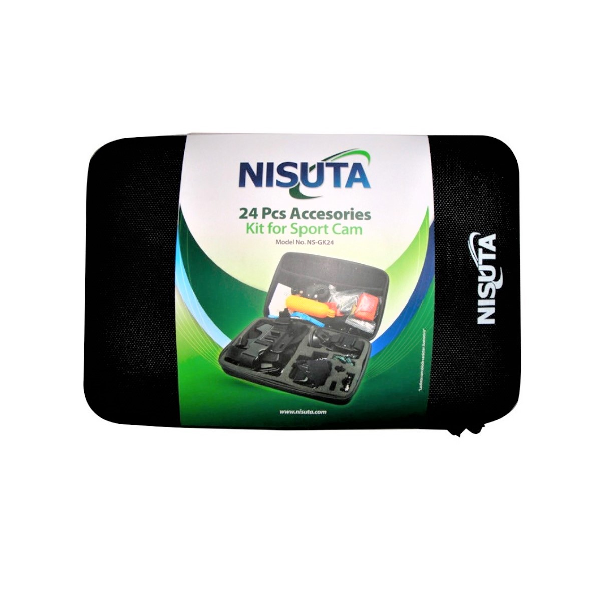 Kit Accesorios Gopro 24 Piezas Ns-gk24 Nisuta