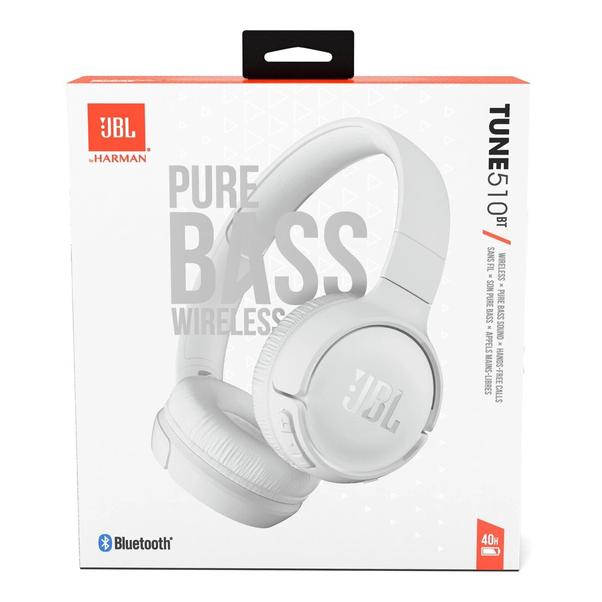 Auriculares Bluetooth Vincha Tune 510 Blanco Jbl