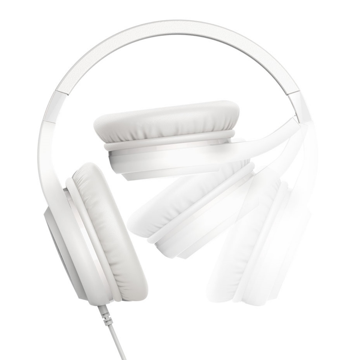 Auriculares Cable Vincha XT120 Blanco Motorola