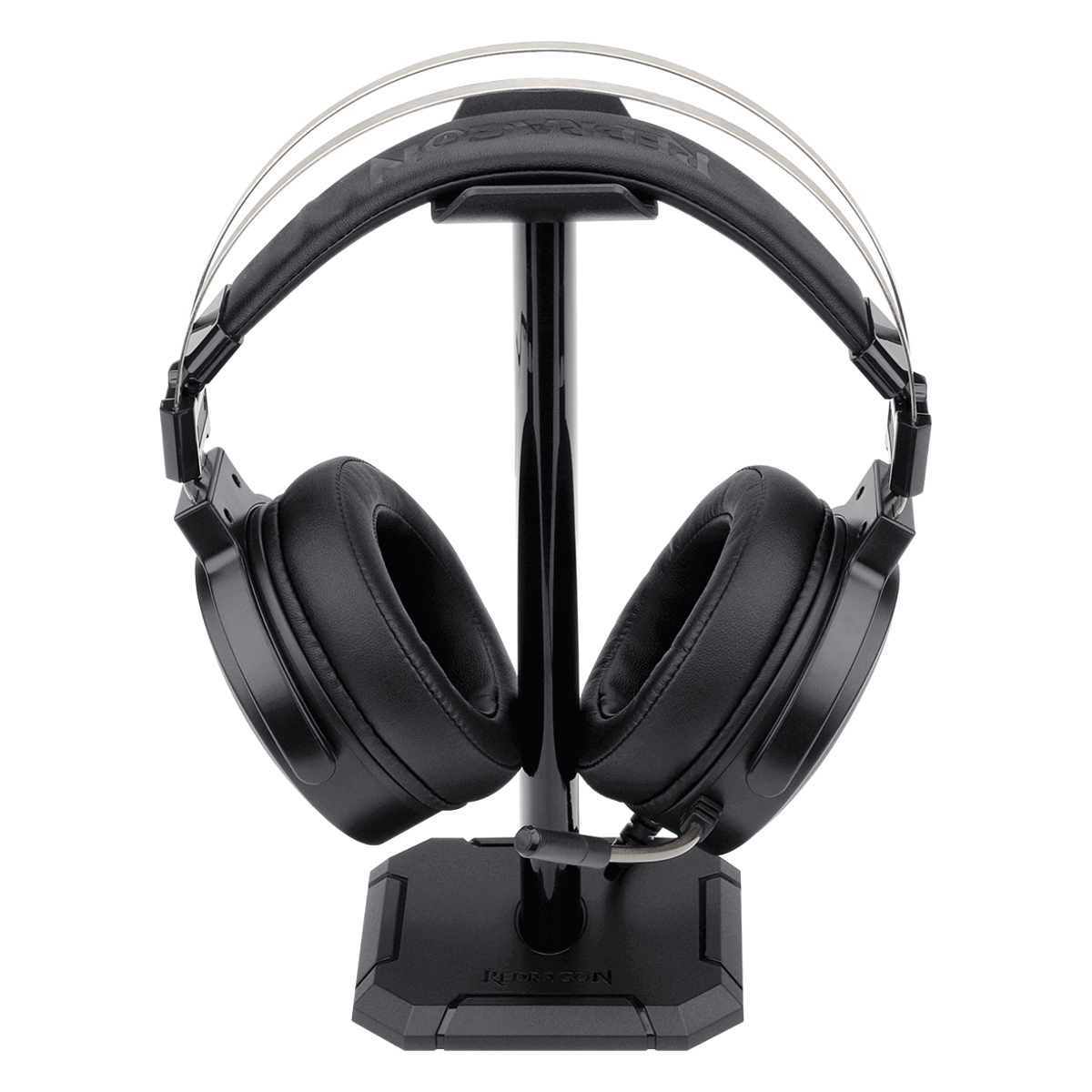 Auriculares Gamer Cable Vincha Lamia2 H320 RGB 7.1 C/ Base Negro Redragon