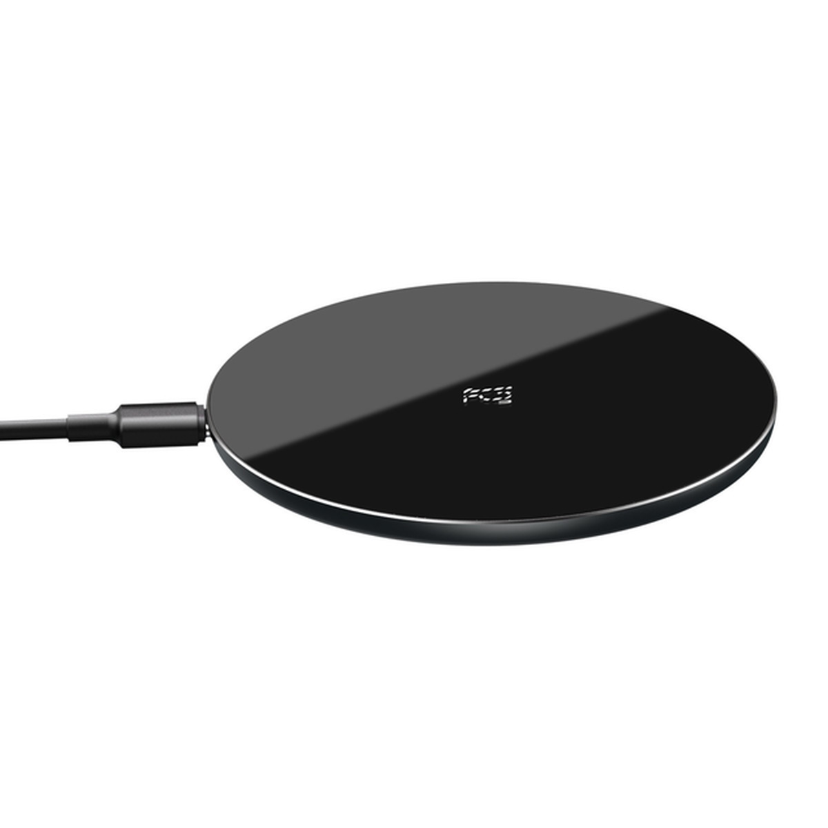 Cargador Inalambrico Celular Negro BaseUs