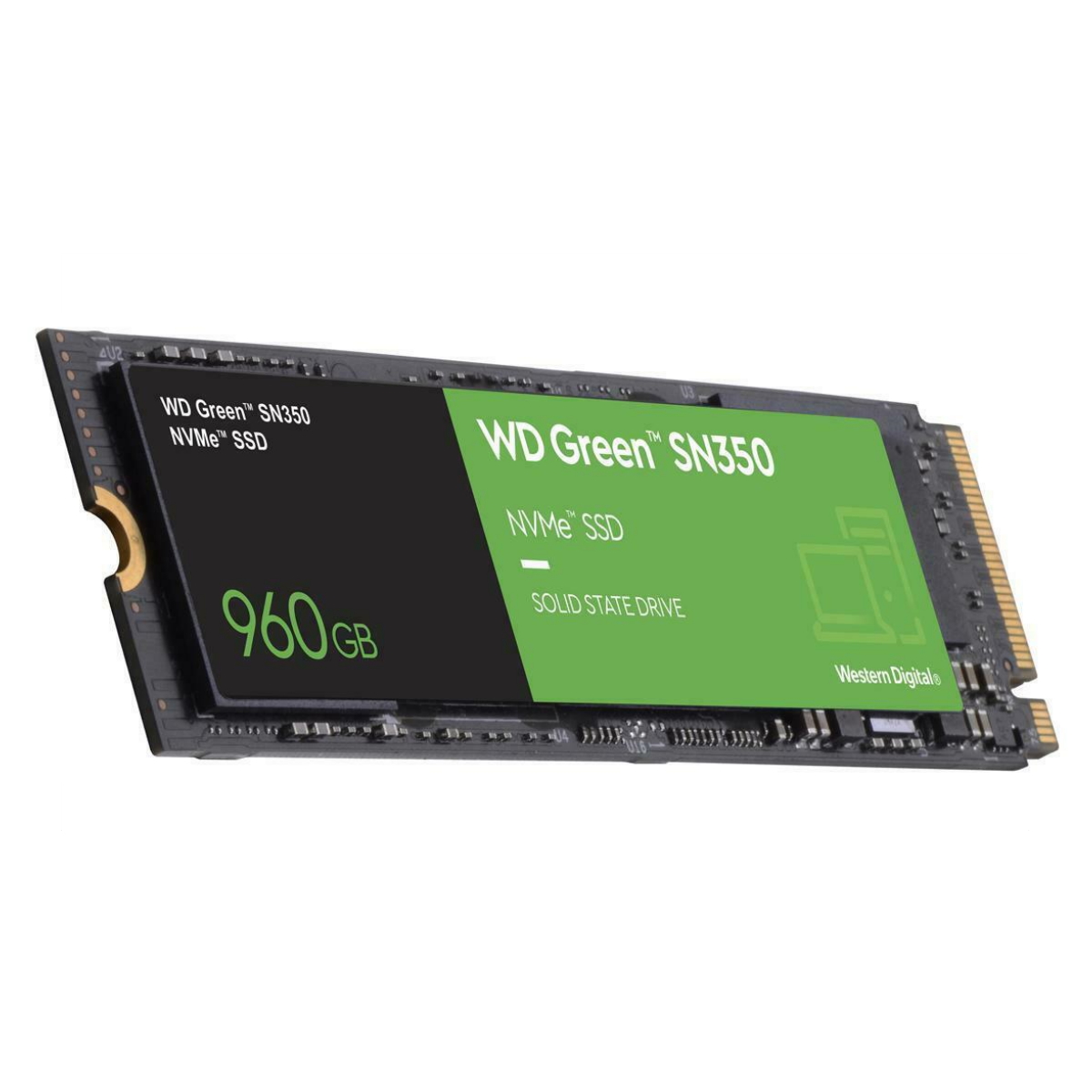 Disco Solido SSD M.2 NVMe 960GB Sn350 Green WD