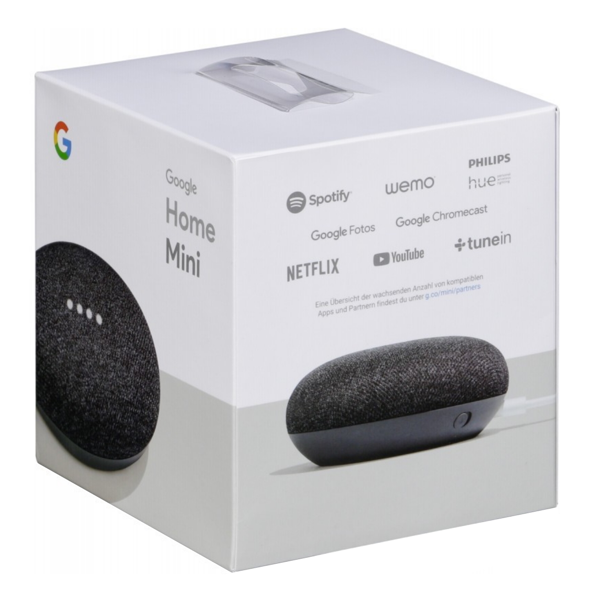 Parlante Bluetooth Google Home Mini Negro
