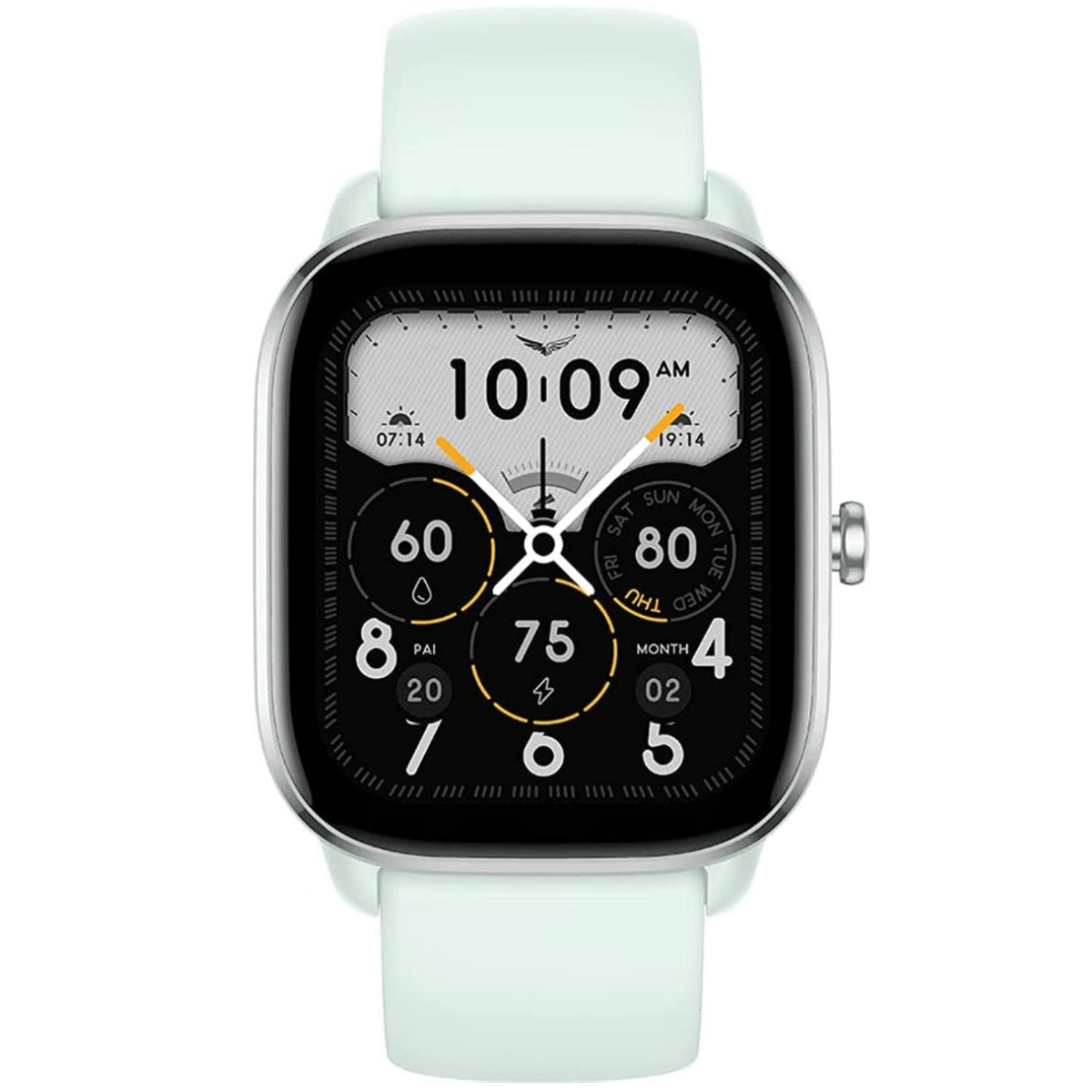 SmartWatch GTS 4 Mini Mint Blue Amazfit