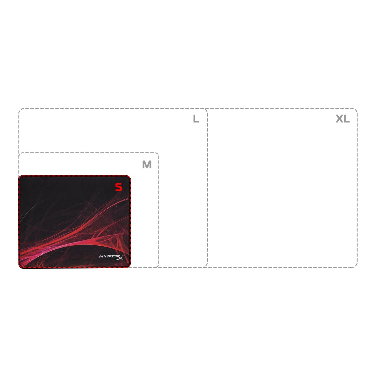 Mousepad Fury S Gamer Speed Small Hyperx