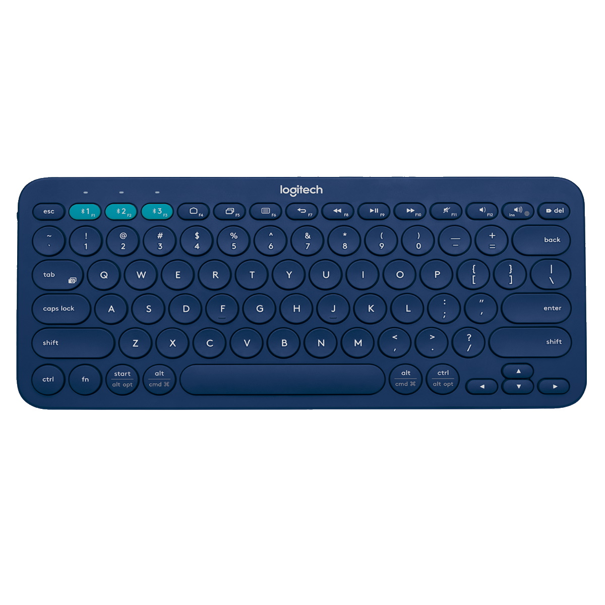 Teclado Bluetooth K380 Azul Logitech