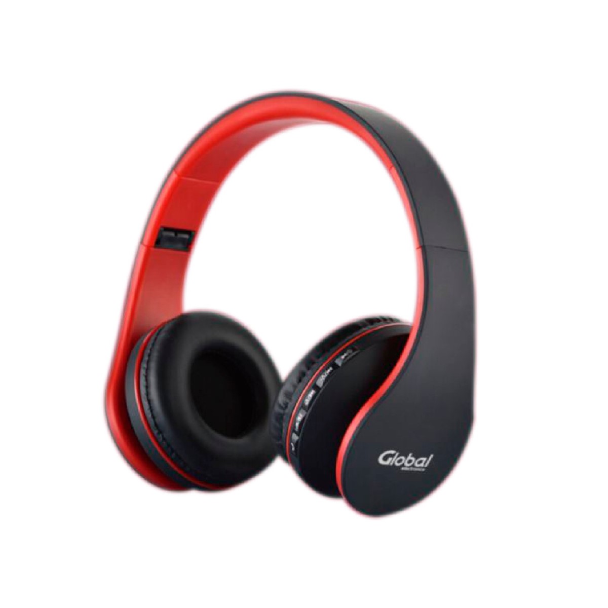 Auriculares Bluetooth Vincha Radio Negro Global
