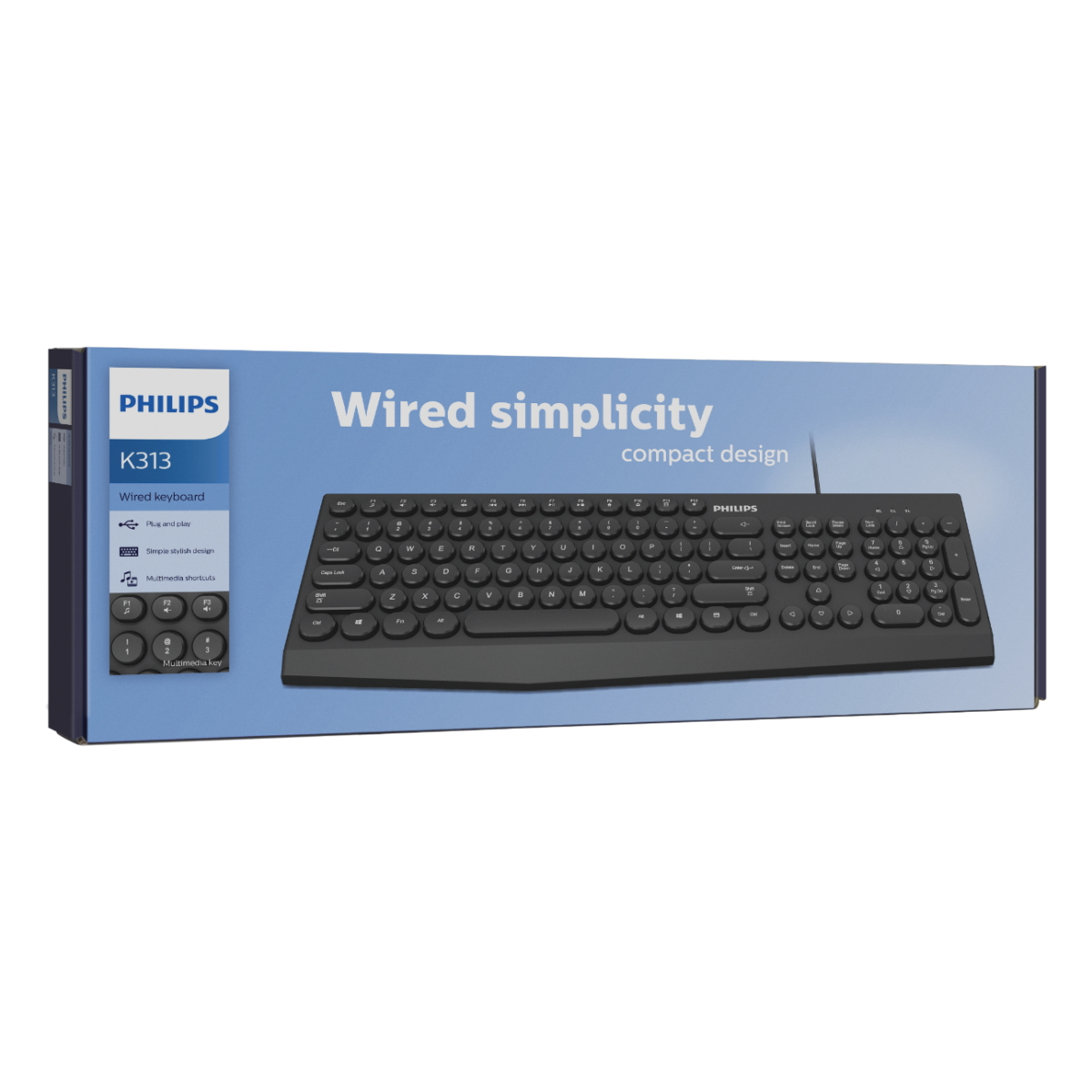 Teclado USB K313 Philips