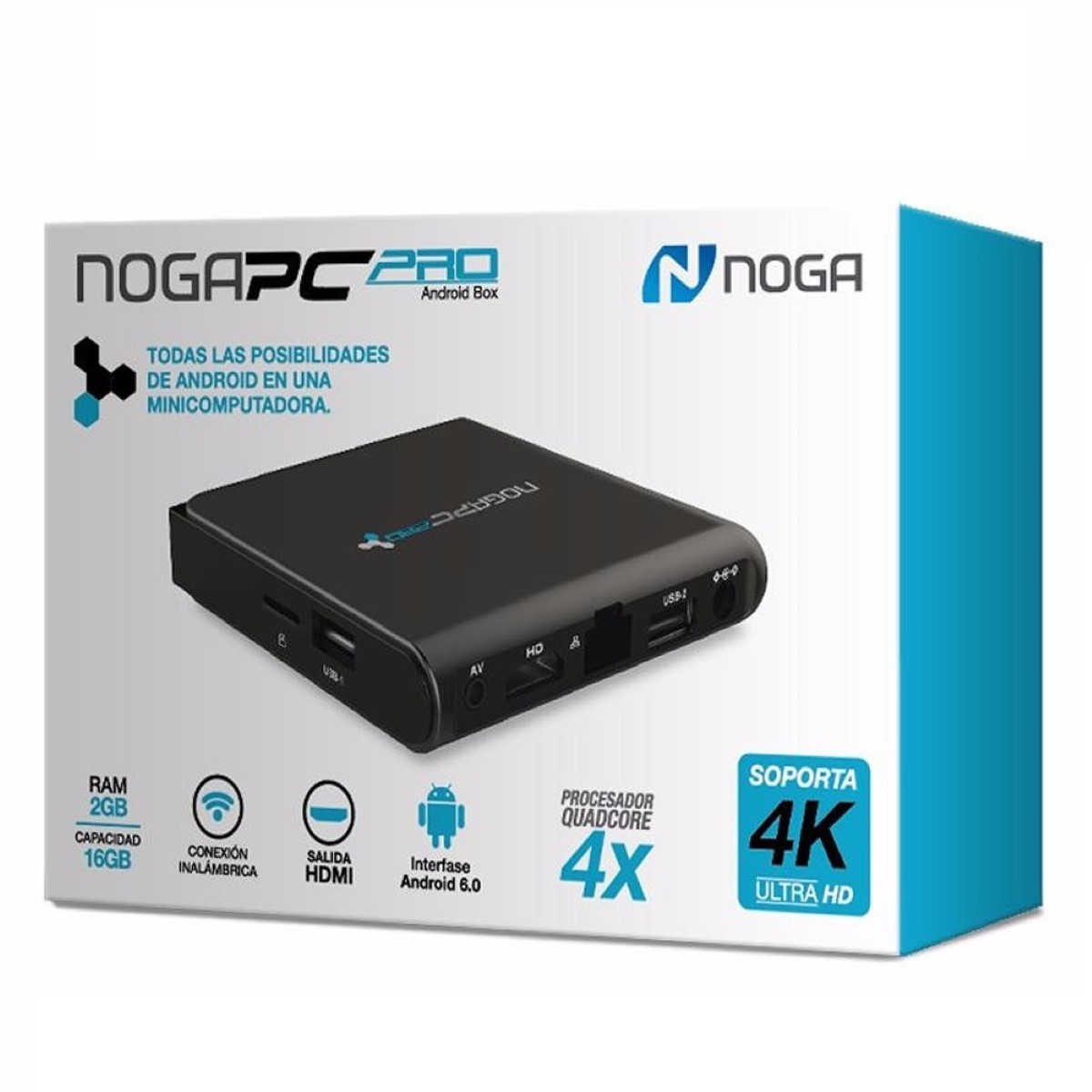 Smart Tv Box Mini Pc Ultra + Noga