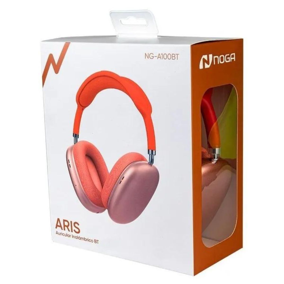 Auriculares Bluetooth Vincha Aris A100BT Rosa Noga