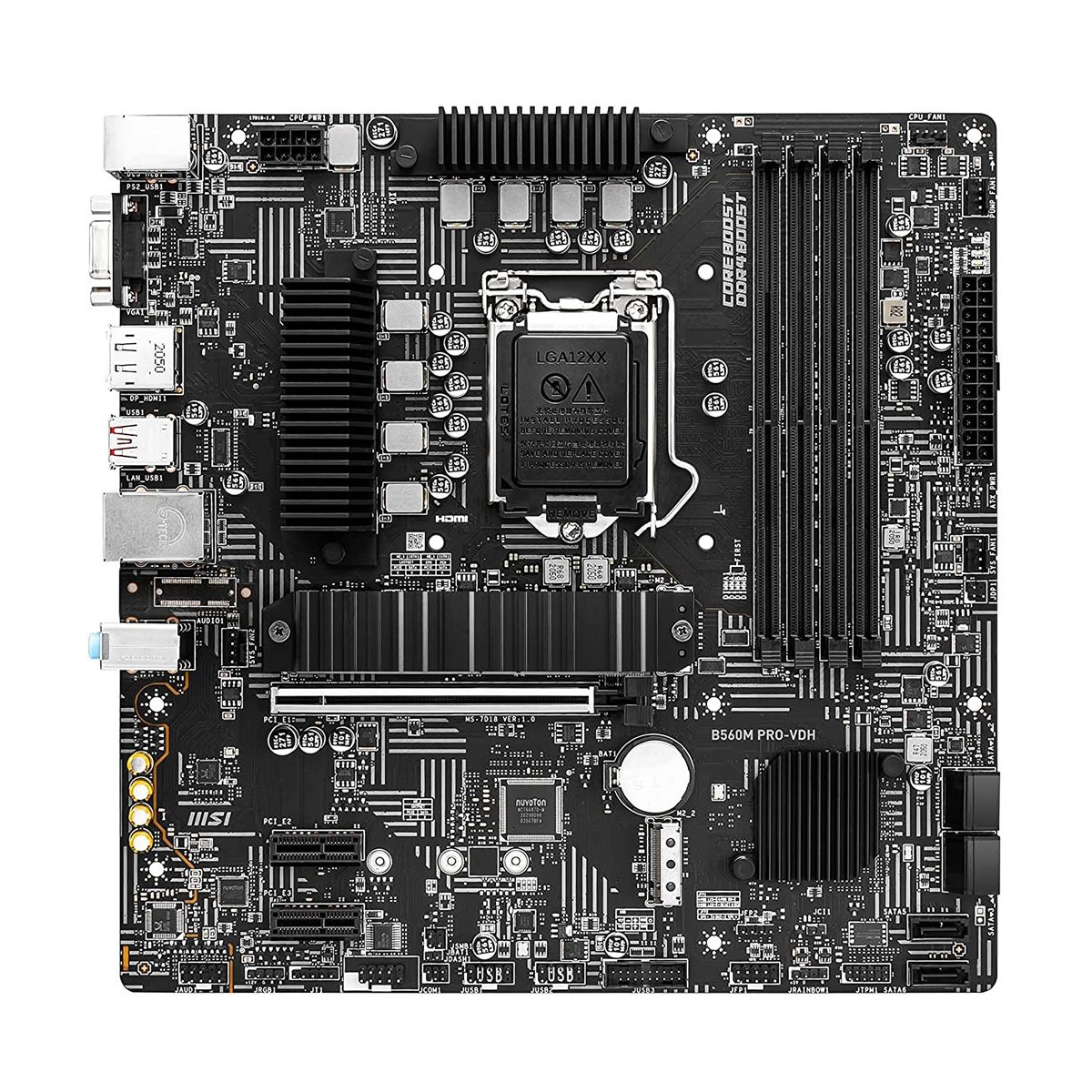 Mother B560M Pro-VDH (LGA1200) MSI