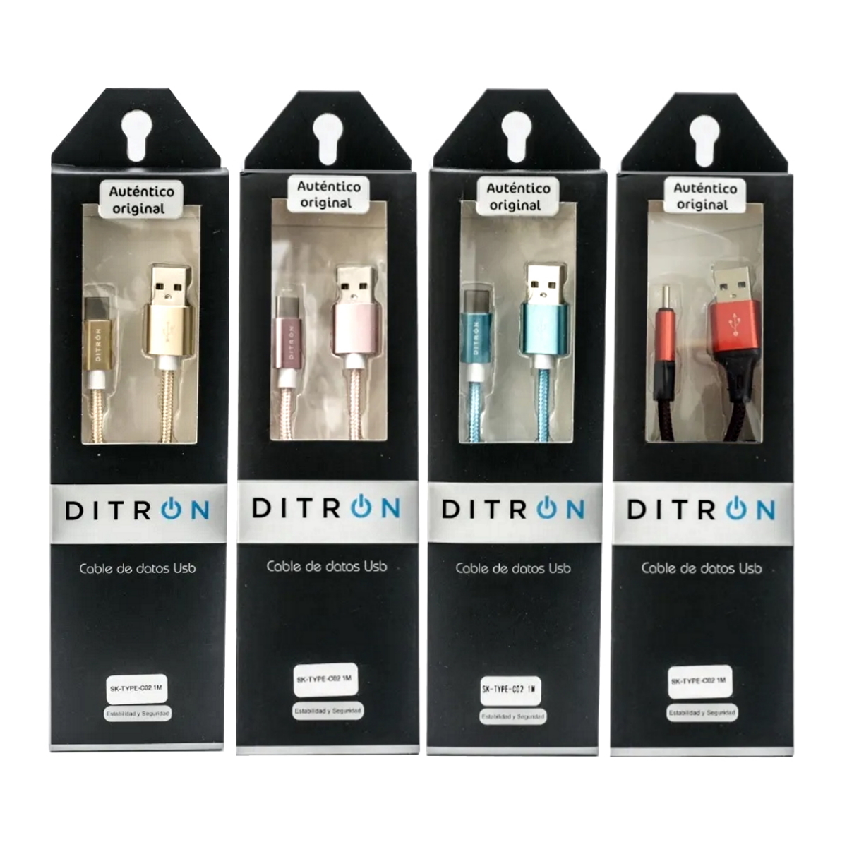 Cable USB C a USB 2.0 1m Ditron