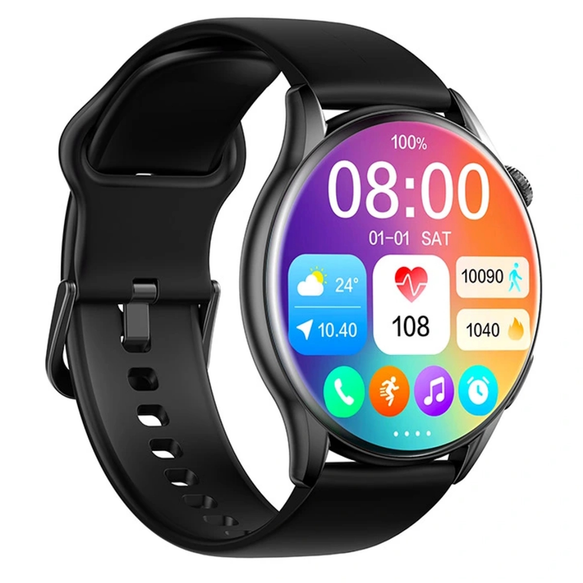 Smartwatch KR Pro Calling Black Kieslect