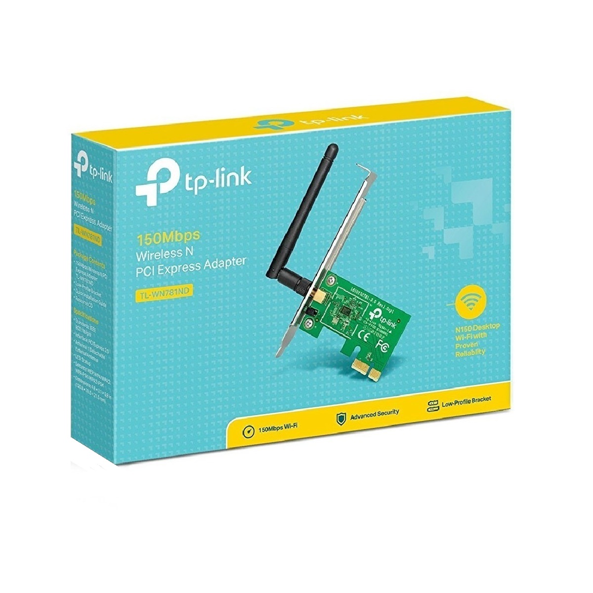 Placa Wifi Pcie Tl-wn781nd Tp-link