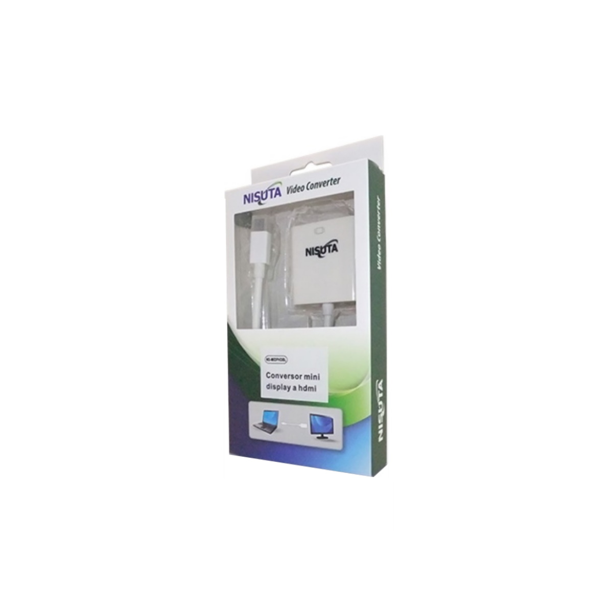 Conversor MiniDisplayPort a Hdmi Nisuta
