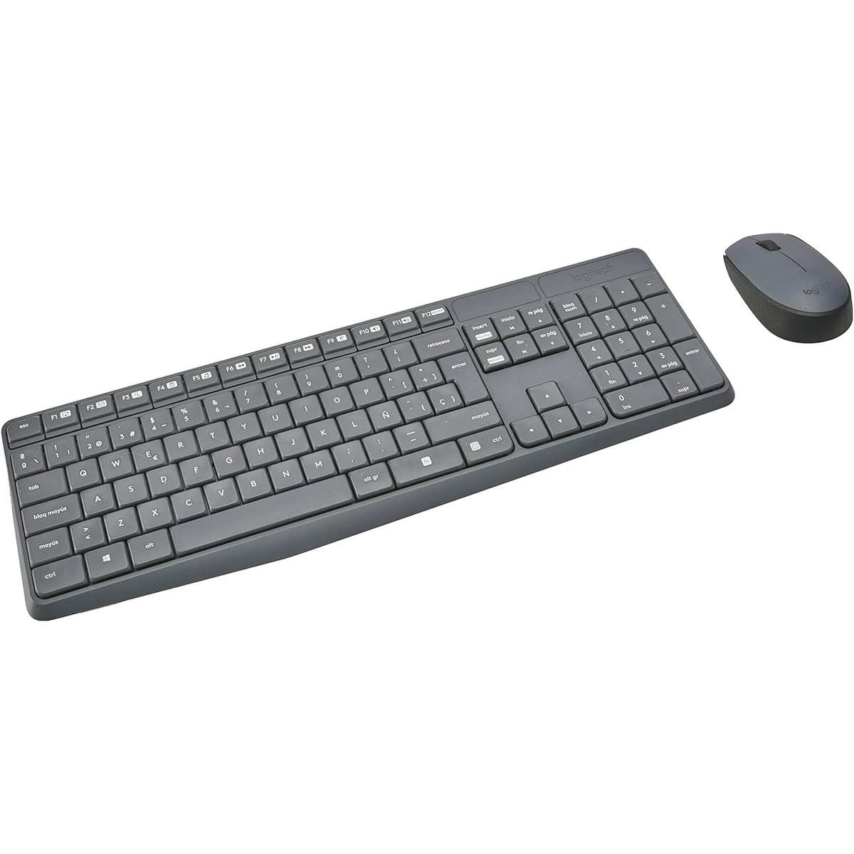Kit Teclado Mouse Inalambrico Mk235 Español Logitech