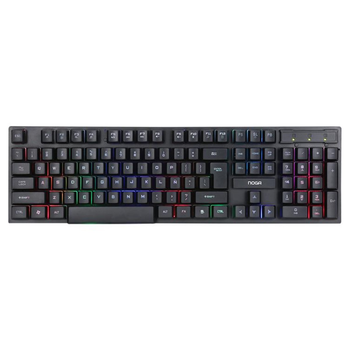 Kit Teclado Mouse Gamer Retroiluminado NKB-512 Noga