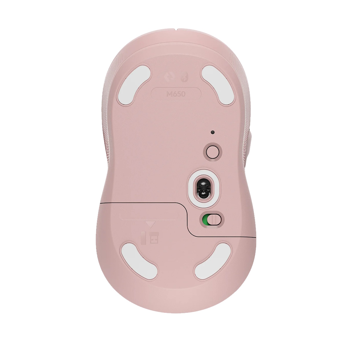 Mouse Bluetooth M650 Rosa Logitech