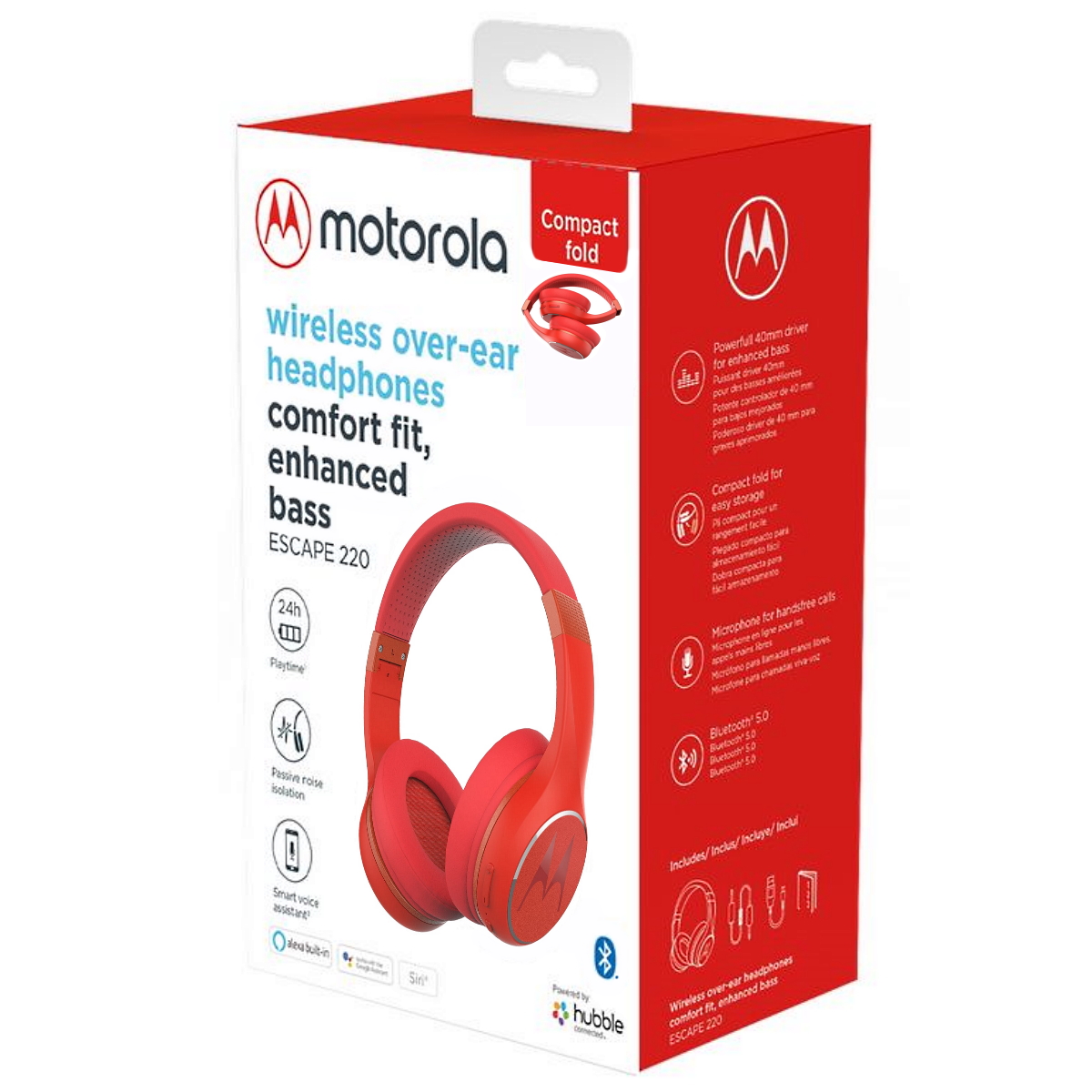 Auriculares Bluetooth Vincha Escape 220 Rojo Motorola