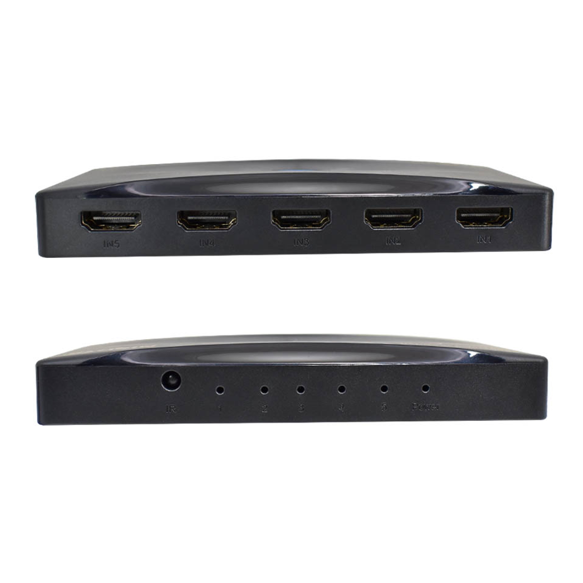 Switch HDMI 5p 4k - 3d con Control Nisuta
