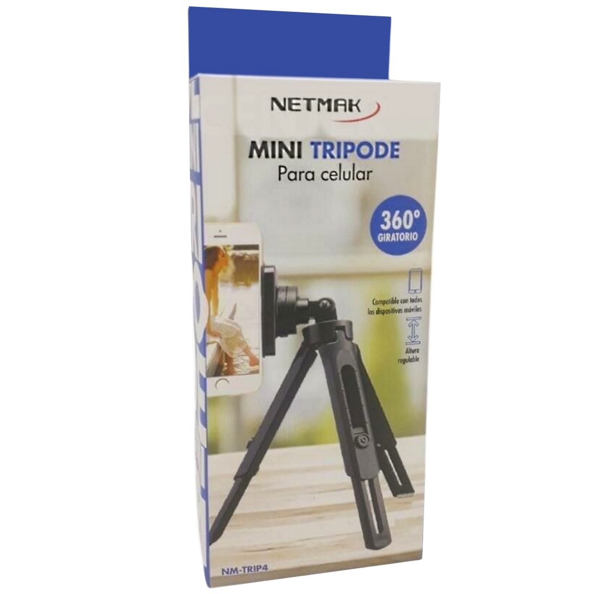 Tripode Celular Soporte 23cm nm-trip4 Netmark