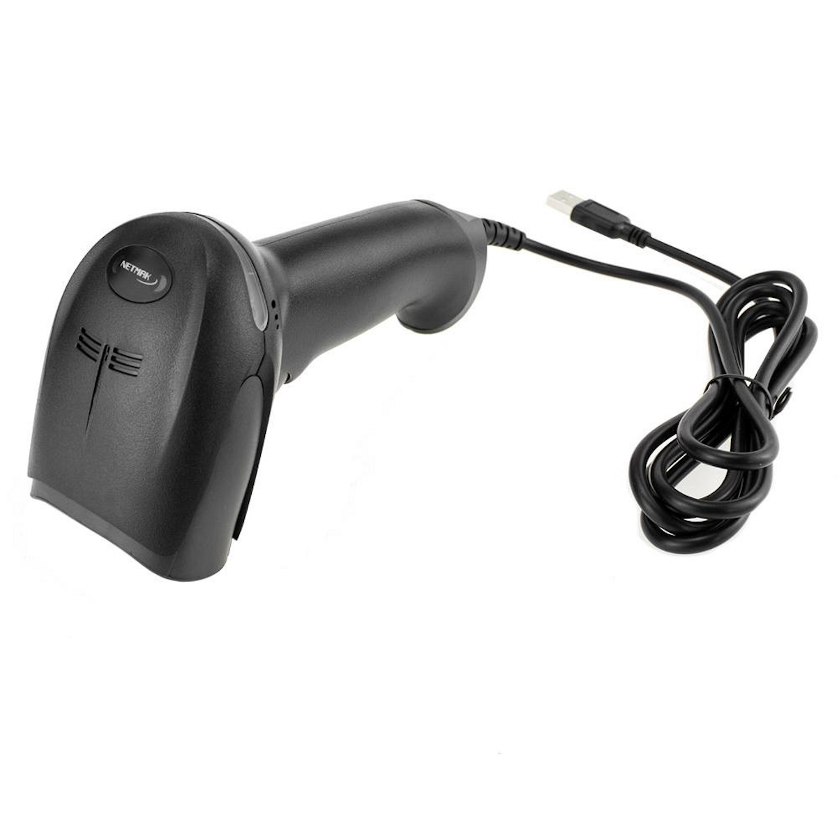 Lector Codigo Barra Laser Cableado NM-LC401 Netmak