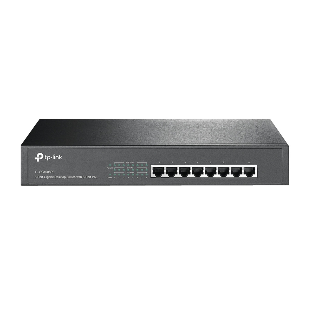 Switch 8p Puertos (8 Poe) Tl-sg1008pe Gigabit Tp-link