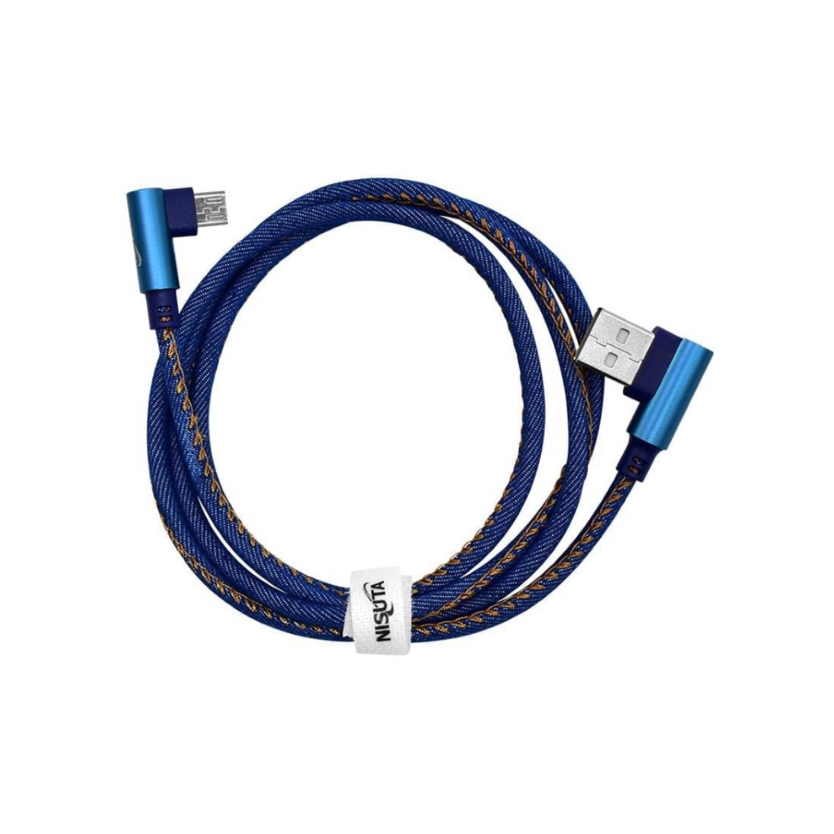 Cable MicroUSB 2.0 a USB 1m Tela Nisuta