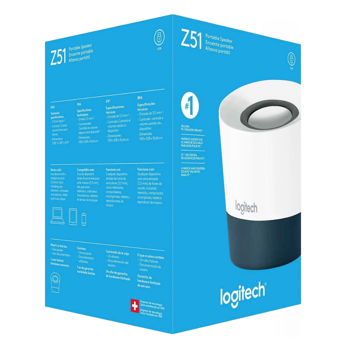 Parlantes Usb Z51 Logitech