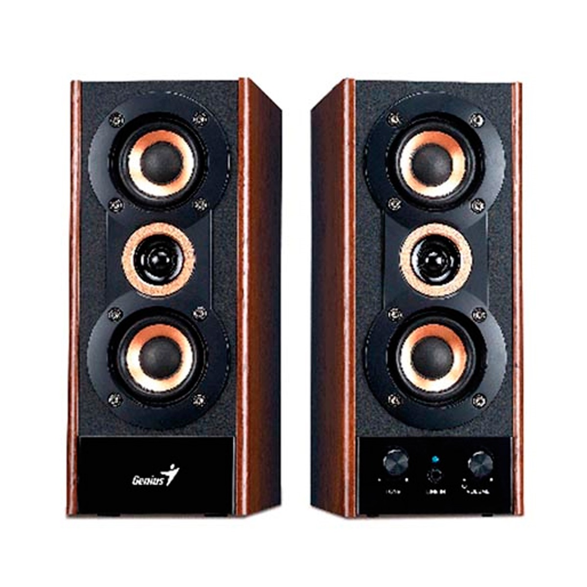 Parlantes Pc Sp-hf800a 20w Madera Genius