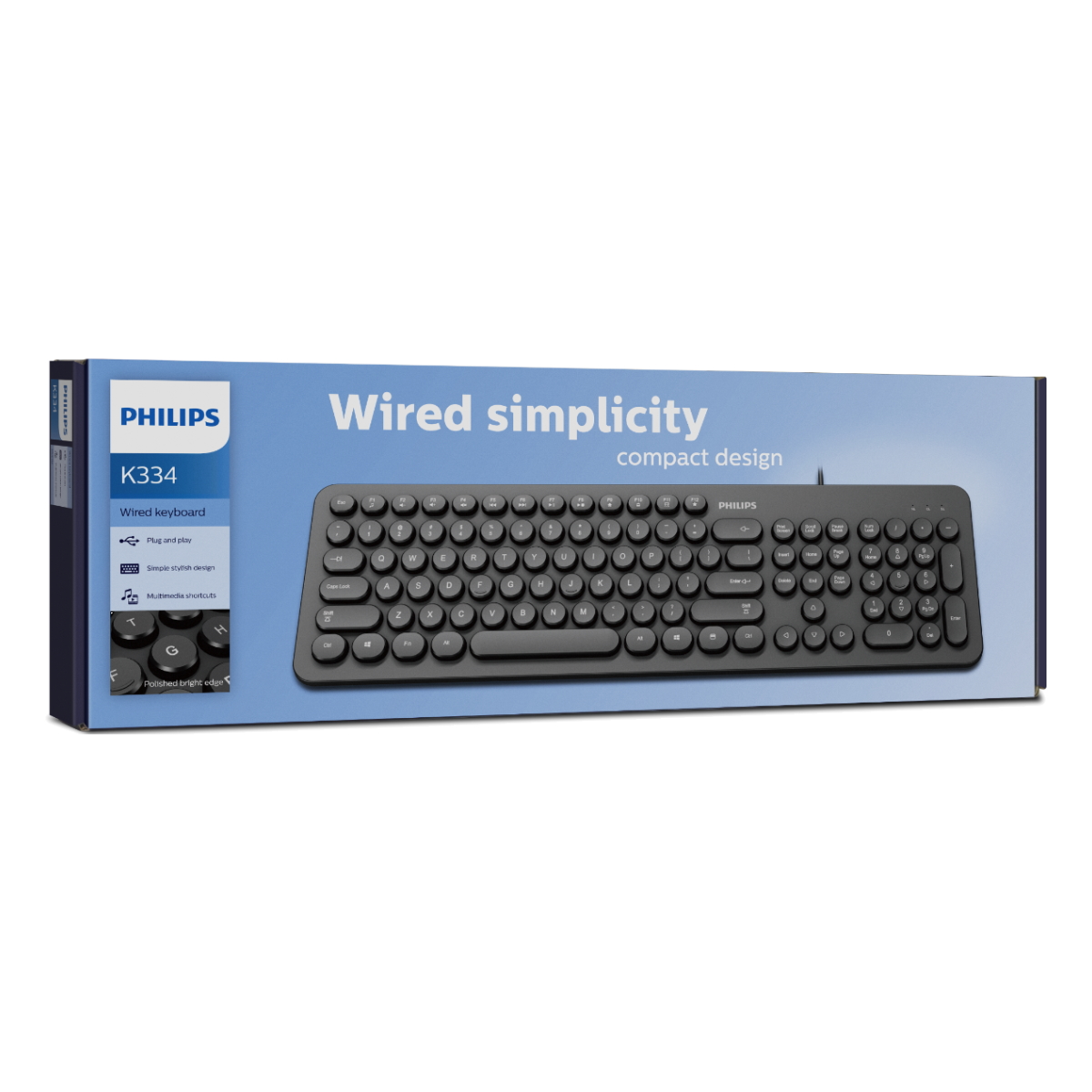 Teclado USB K334 Philips