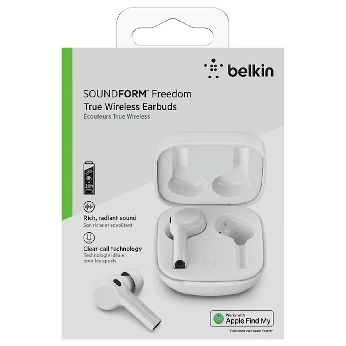 Auriculares Bluetooth In Ear AUC002 Blanco Belkin
