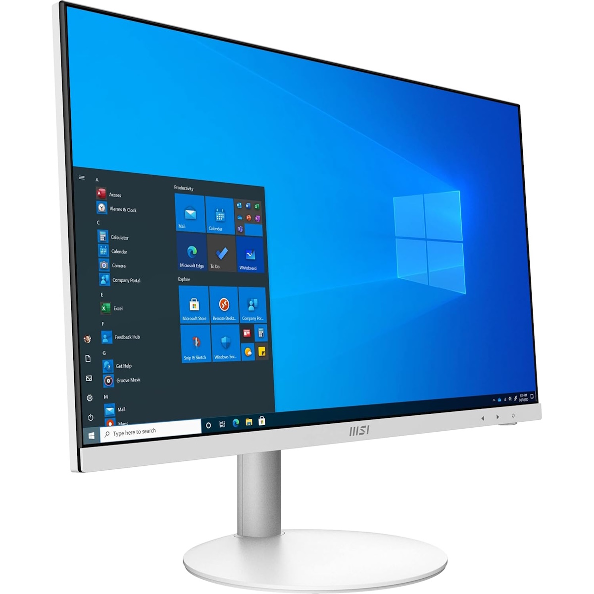 Pc All In One MSI PRO AP241 11M-008US - I5-11400 - 8GB - 250GB SSD - 23.8