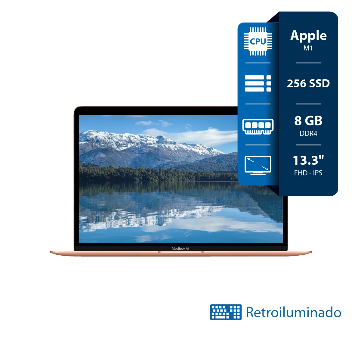 Apple Macbook Air M1 - 8GB - SSD 256GB - 13.3