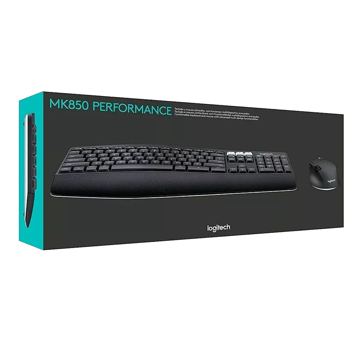 Kit Teclado Mouse Bluetooth MK850 Logitech