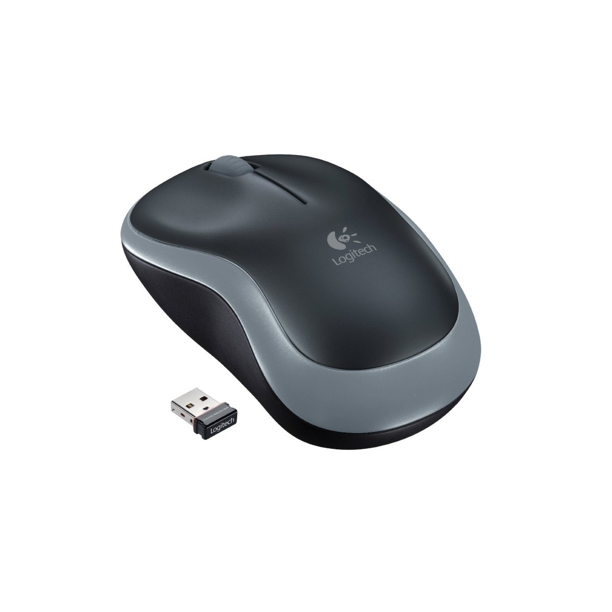 Mouse Inalambrico M185 Gris Logitech