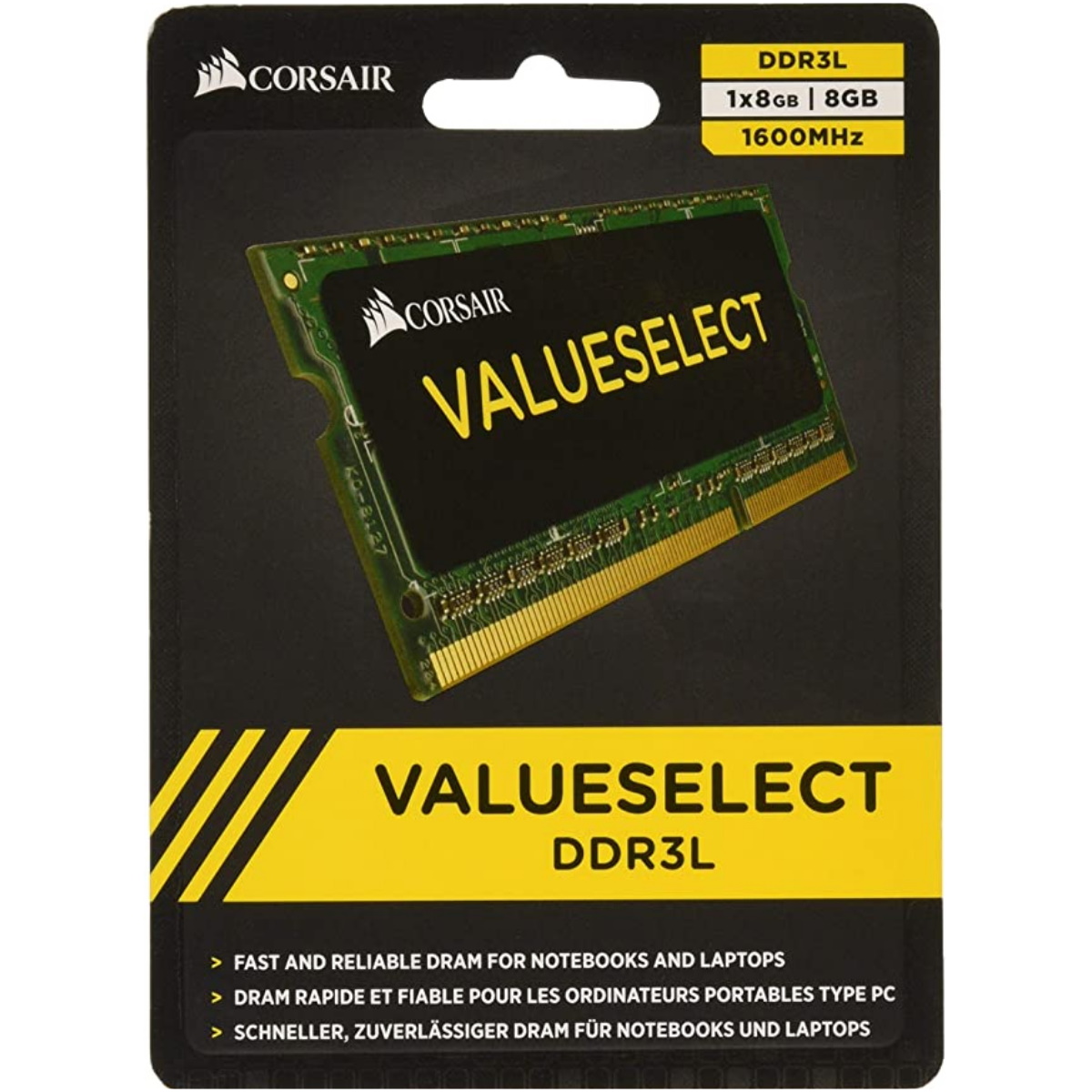Memoria Ram Sodimm Ddr3l 8gb 1600mhz Corsair