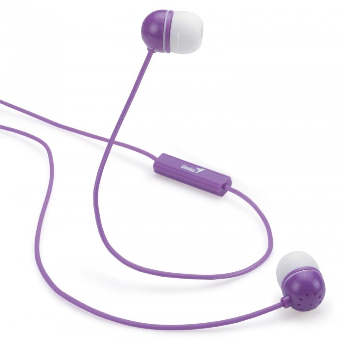 Auriculares Cable In Ear Hs-m210 Violeta Genius