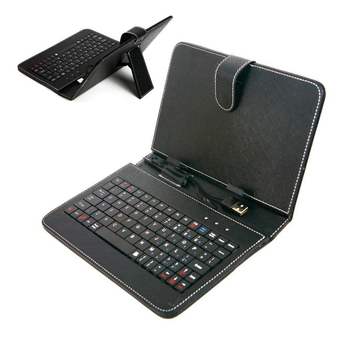 Funda Tablet 9 Teclado Negra Kolke